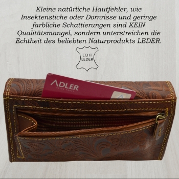 Damen Brieftasche mit Blumen Muster Wild Things Original